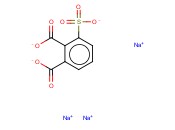 磺酸根<span class='lighter'>邻</span><span class='lighter'>苯</span>二甲酸三钠