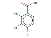 <span class='lighter'>2,3</span>-DICHLORO-4-FLUOROBENZOIC ACID