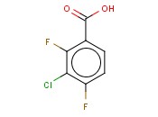 <span class='lighter'>3-CHLORO-2</span>,4-DIFLUOROBENZOIC ACID