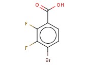 4-<span class='lighter'>BROMO-2,3</span>-DIFLUOROBENZOIC ACID
