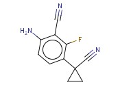 6-AMINO-3-(1-CYANOCYCLOPROPYL)-<span class='lighter'>2-FLUOROBENZONITRILE</span>