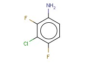 3-氯-2,4-二<span class='lighter'>氟</span><span class='lighter'>苯胺</span>