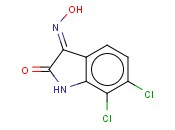 3-肟-6,7-二<span class='lighter'>氯</span>-1H-<span class='lighter'>吲哚</span>-2,3-二<span class='lighter'>酮</span>