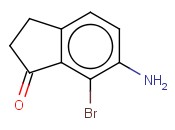 6-AMINO-7-BROMO-1-<span class='lighter'>INDANONE</span>