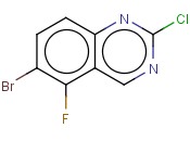 6-<span class='lighter'>BROMO-2-CHLORO</span>-5-FLUORO-QUINAZOLINE