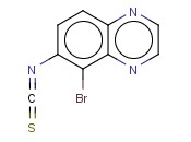 5-<span class='lighter'>溴</span>-6-<span class='lighter'>异</span>硫氰酸喹喔啉