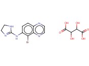 5-BROMO-N-(4,5-DIHYDRO-1H-IMIDAZOL-2-YL)-6-QUINOXALINAMINE TARTRATE