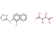 5-BROMO-N-(4,5-DIHYDRO-1H-<span class='lighter'>IMIDAZOL</span>-2-YL)-6-QUINOXALINAMINE TARTRATE
