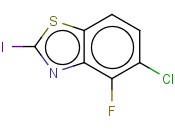 <span class='lighter'>5-CHLORO-4-FLUORO-2-IODOBENZOTHIAZOLE</span>