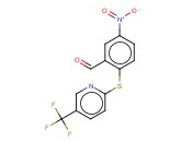 5-硝基-2-([5-(三<span class='lighter'>氟</span>甲基)<span class='lighter'>吡啶</span>-2-基]硫代)苯<span class='lighter'>甲醛</span>
