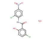 5-氯-N-(2-氯-4-硝基苯基)-2-羟基苯甲酰胺<span class='lighter'>一</span>水合物