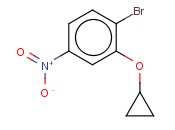 1-BROMO-2-CYCLOPROPOXY-4-NITROBENZENE