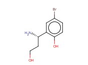 2-((1S)-1-AMINO-3-HYDROXYPROPYL)-4-<span class='lighter'>BROMOPHENOL</span>