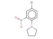 1-(4-溴-2-硝基苯基)<span class='lighter'>吡咯烷</span>