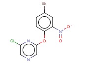 2-(4-BROMO-2-NITROPHENOXY)-6-<span class='lighter'>CHLOROPYRAZINE</span>
