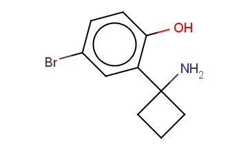 2-(1-AMINOCYCLOBUTYL)-4-<span class='lighter'>BROMOPHENOL</span>
