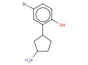 2-(3-AMINOCYCLOPENTYL)-4-<span class='lighter'>BROMOPHENOL</span>
