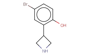 2-(AZETIDIN-3-YL)-4-<span class='lighter'>BROMOPHENOL</span>