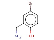 2-(<span class='lighter'>AMINOMETHYL</span>)-4-BROMOPHENOL