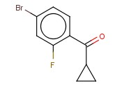 <span class='lighter'>4-BROMO-2-FLUOROPHENYL</span> <span class='lighter'>CYCLOPROPYL</span> KETONE