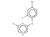2-(4-BROMO-2-FLUOROPHENOXY)-6-<span class='lighter'>CHLOROPYRAZINE</span>