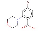 4-<span class='lighter'>BROMO</span>-2-MORPHOLINOBENZOIC ACID