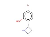 2-((2S)AZETIDIN-2-YL)-5-<span class='lighter'>BROMOPHENOL</span>