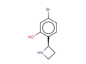 2-((2R)AZETIDIN-2-YL)-5-<span class='lighter'>BROMOPHENOL</span>