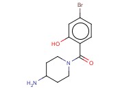 2-(4-AMINOPIPERIDINE-1-CARBONYL)-5-<span class='lighter'>BROMOPHENOL</span>