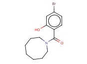 2-(AZOCANE-1-CARBONYL)-5-<span class='lighter'>BROMOPHENOL</span>