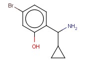 2-(AMINOCYCLOPROPYLMETHYL)-5-<span class='lighter'>BROMOPHENOL</span>