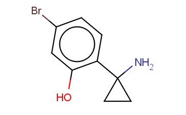 2-(1-AMINOCYCLOPROPYL)-5-<span class='lighter'>BROMOPHENOL</span>