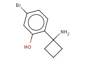 2-(1-AMINOCYCLOBUTYL)-5-<span class='lighter'>BROMOPHENOL</span>