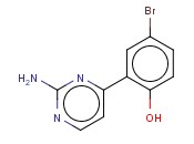 2-(2-AMINOPYRIMIDIN-4-YL)-4-<span class='lighter'>BROMOPHENOL</span>
