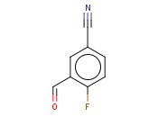 5-<span class='lighter'>CYANO</span>-2-FLUOROBENZALDEHYDE