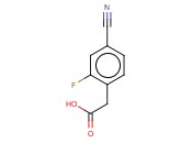 4-CYANO-2-<span class='lighter'>FLUOROPHENYLACETIC</span> ACID