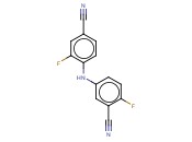5-[(4-CYANO-2-FLUOROPHENYL)AMINO]-<span class='lighter'>2-FLUOROBENZONITRILE</span>