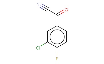 3-CHLORO-4-FLUOROBENZOYL CYANIDE