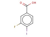 3-<span class='lighter'>氟</span>-4-<span class='lighter'>碘</span><span class='lighter'>苯甲酸</span>