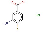 3-氨基-4-氟苯<span class='lighter'>甲酸盐酸盐</span>