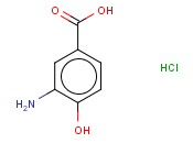 4-羟基-3-<span class='lighter'>氨基苯甲酸盐酸盐</span>