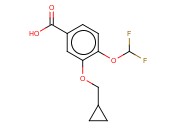 3-<span class='lighter'>环</span><span class='lighter'>丙</span><span class='lighter'>甲</span>氧基-4-二氟<span class='lighter'>甲</span>氧基苯<span class='lighter'>甲酸</span>
