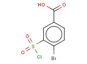 4-<span class='lighter'>溴</span>-3-<span class='lighter'>氯</span><span class='lighter'>磺</span><span class='lighter'>酰</span>基苯甲酸