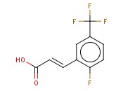 2-氟-5-(三氟甲基)<span class='lighter'>肉桂酸</span>