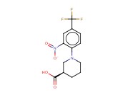 (R)-1-(4-(TRIFLUOROMETHYL)-2-NITROPHENYL)PIPERIDINE-3-CARBOXYLIC ACID