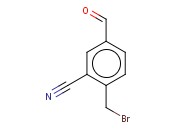 4-(BROMOMETHYL)-<span class='lighter'>3-CYANOBENZALDEHYDE</span>