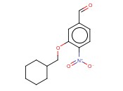 3-(CYCLOHEXYLMETHOXY)-<span class='lighter'>4-NITROBENZALDEHYDE</span>