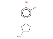 4-(3-AMINOCYCLOPENTYL)-2-<span class='lighter'>BROMOPHENOL</span>