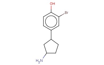 4-(3-AMINOCYCLOPENTYL)-2-<span class='lighter'>BROMOPHENOL</span>