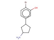 5-(3-AMINOCYCLOPENTYL)-2-<span class='lighter'>BROMOPHENOL</span>